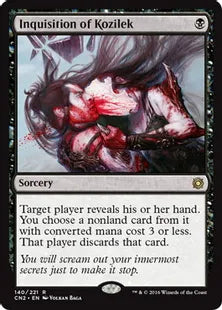 《コジレックの審問/Inquisition of Kozilek》[CN2] 黒R