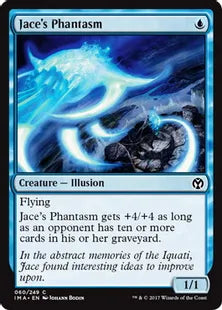 《ジェイスの幻/Jace's Phantasm》[IMA] 青C
