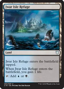 《ジュワー島の隠れ家/Jwar Isle Refuge》[C18] 土地U