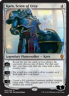 《ウルザの後継、カーン/Karn, Scion of Urza》[DOM] 無R