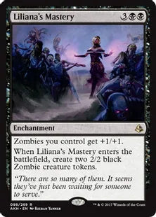 《リリアナの支配/Liliana's Mastery》[AKH] 黒R