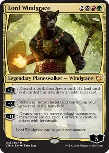 《ウィンドグレイス卿/Lord Windgrace》[C18] 金R
