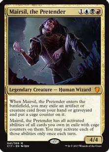 《偽善者、メアシル/Mairsil, the Pretender》[C17] 金R