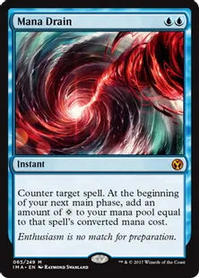 《マナ吸収/Mana Drain》[IMA] 青R