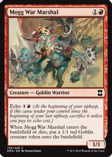 《モグの戦争司令官/Mogg War Marshal》[EMA] 赤C