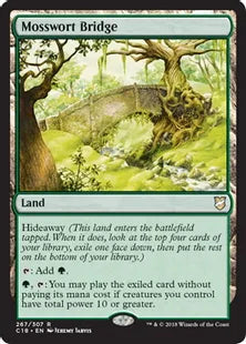 《苔汁の橋/Mosswort Bridge》[C18] 土地R