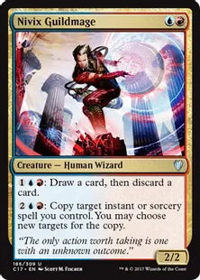 《ニヴィックスのギルド魔道士/Nivix Guildmage》[C17] 金U