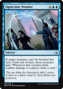 《驚異への入り口/Open into Wonder》[AKH] 青U