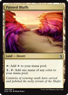 《色彩の断崖/Painted Bluffs》[AKH] 土地C