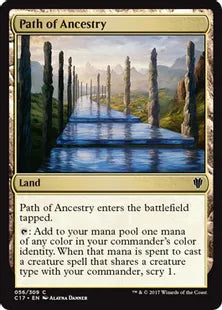 《祖先の道/Path of Ancestry》[C17] 土地C