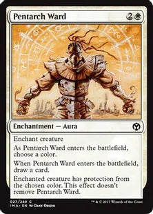 《五制術の護法印/Pentarch Ward》[IMA] 白C