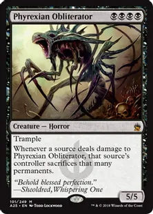 《ファイレクシアの抹消者/Phyrexian Obliterator》[A25] 黒R