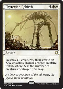 《ファイレクシアの再誕/Phyrexian Rebirth》[C18] 白R