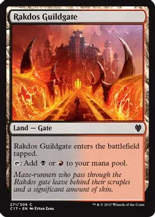《ラクドスのギルド門/Rakdos Guildgate》[C17] 土地C