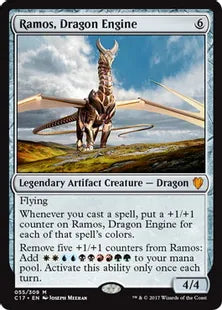 《ドラゴン・エンジン、レイモス/Ramos, Dragon Engine》[C17] 茶R