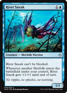 《川潜み/River Sneak》[XLN] 青U
