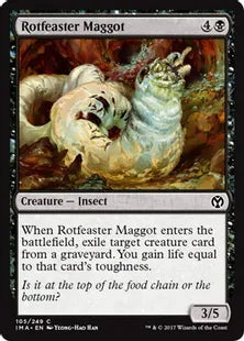 《腐敗喰いの蛆/Rotfeaster Maggot》[IMA] 黒C