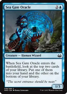 《海門の神官/Sea Gate Oracle》[MM3] 青C