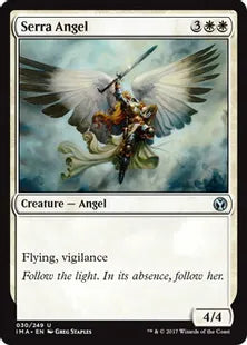 《セラの天使/Serra Angel》[IMA] 白U