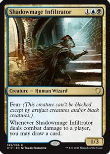 《影魔道士の浸透者/Shadowmage Infiltrator》[C17] 金R
