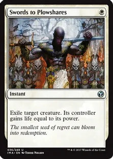 《剣を鍬に/Swords to Plowshares》[IMA] 白U
