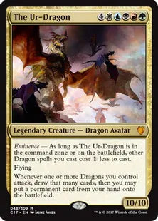 《始祖ドラゴン/The Ur-Dragon》[C17] 金R