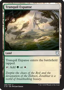 《平穏なる広野/Tranquil Expanse》[C18] 土地U