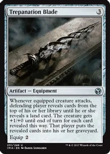 《穿孔の刃/Trepanation Blade》[IMA] 茶U