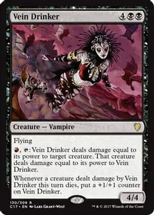 《血流を飲む者/Vein Drinker》[C17] 黒R