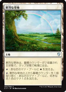 《鮮烈な草地/Vivid Meadow》[C17] 土地U